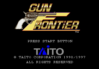 Gun Frontier screenshot 2 for Sega Saturn